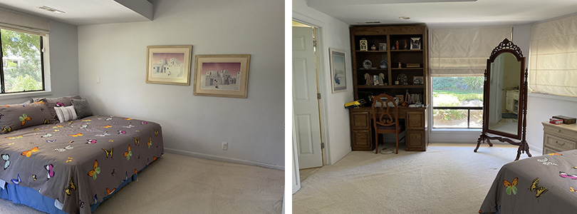 Before and After - California Bedroom