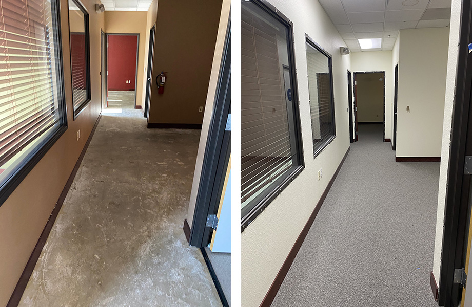 Office Hallway